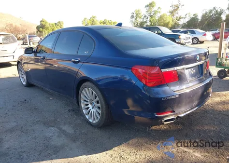 2009 BMW 750Li из США, поврежденный, VIN WBAKB83529CY59415